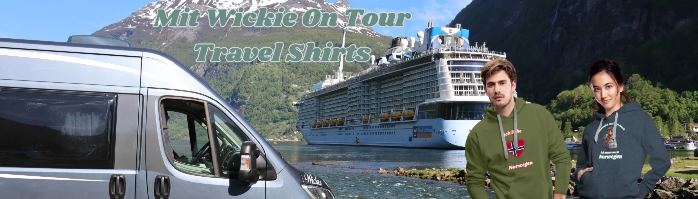 Bannerbild von Mit Wickie On Tour - Travel Shirts