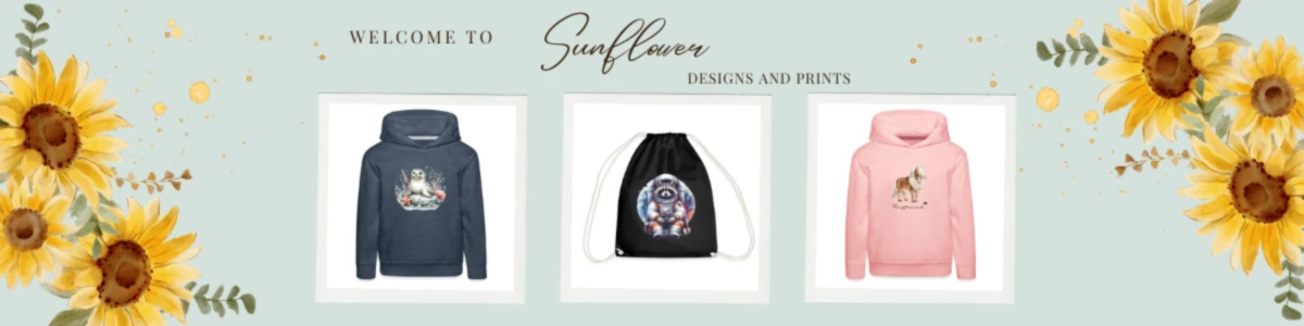 Bannière de Sunflower Designs and Prints