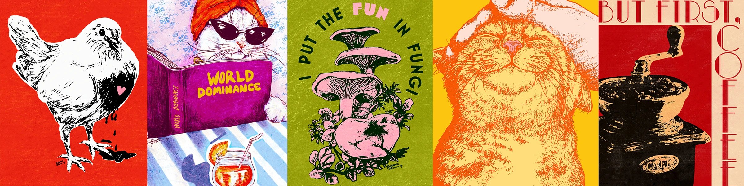 Bannière de KATARIINA KOSUNEN ILLUSTRATION