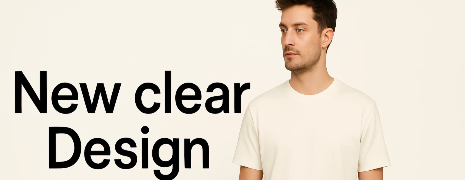 Bannière de New clear design