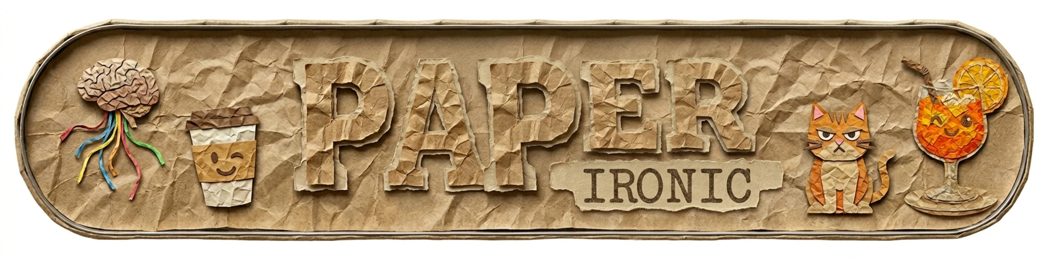 Bannière de Paper Ironic