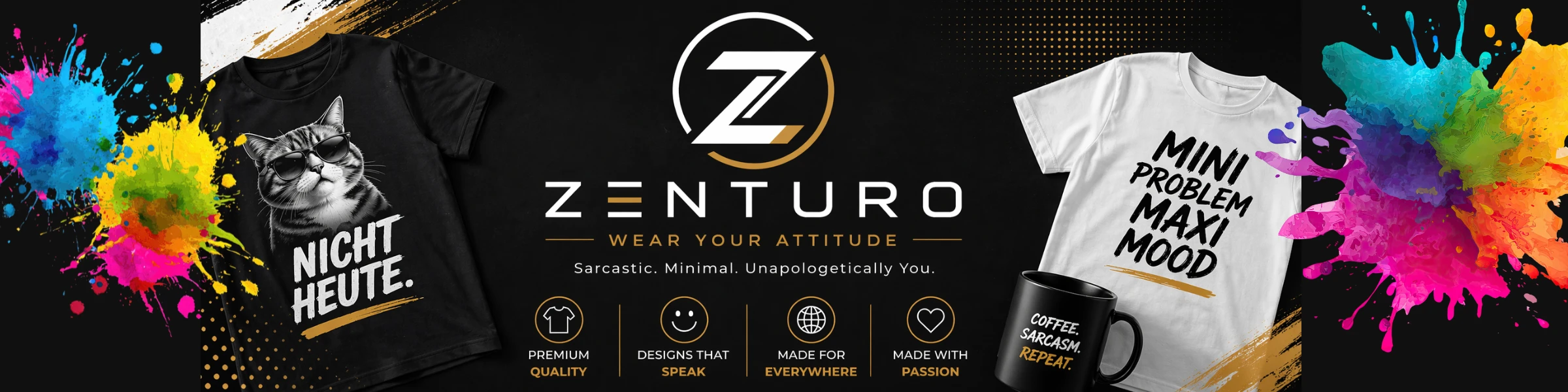 Bannière de Zenturo store