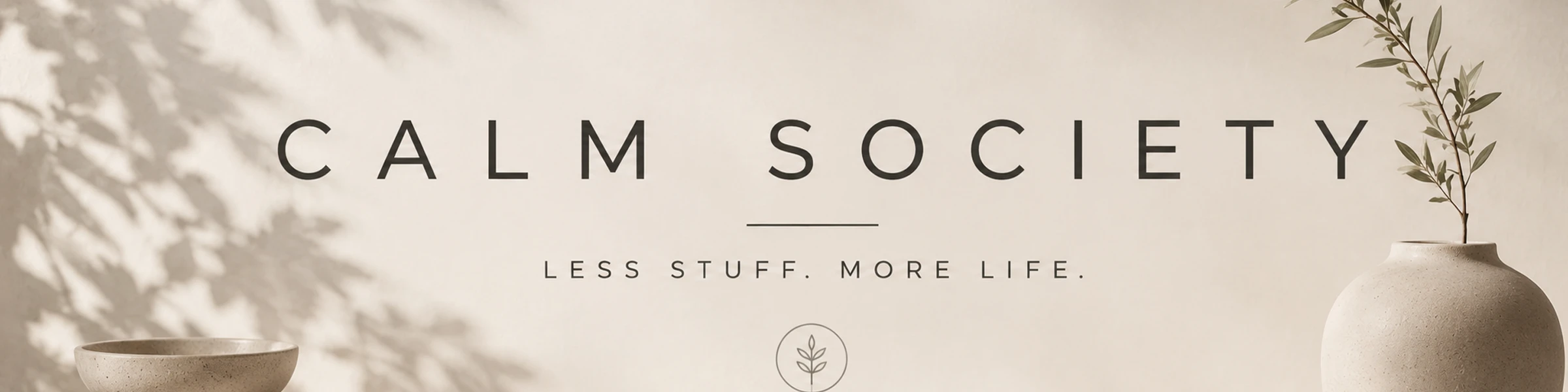 Banner image of CALM SOCIETY