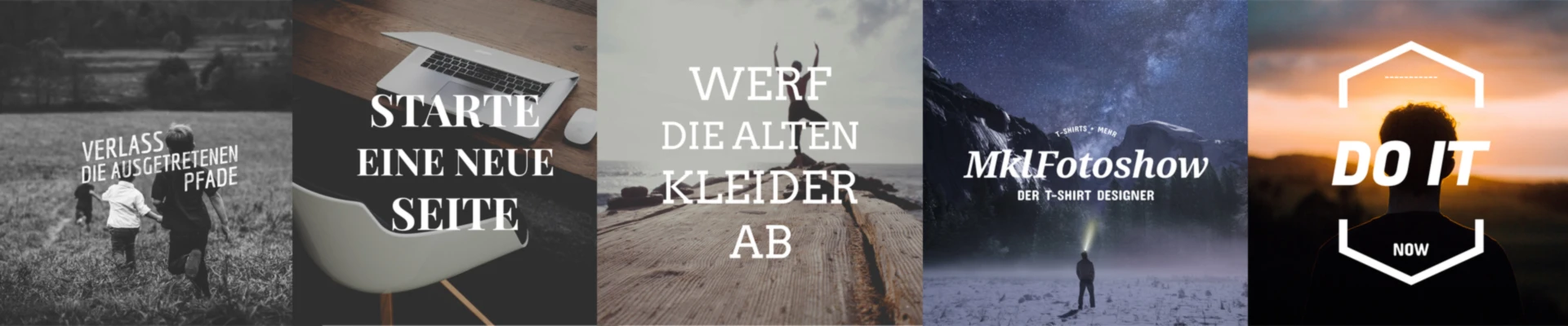 Bannerbild von T-Shirts made by Manfred Kliesch