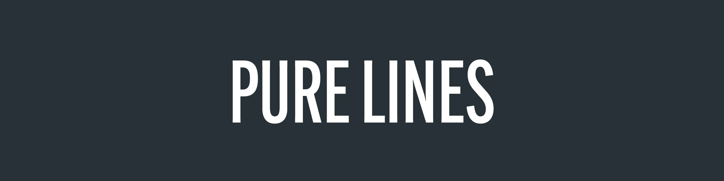 Banner image of PURE LINES
