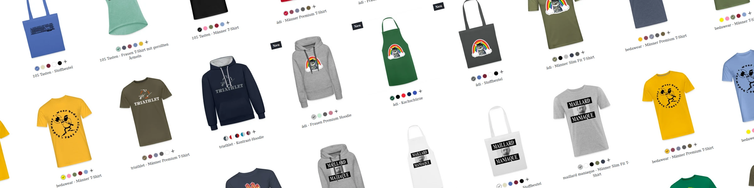 Bannerbild von bedawear.at