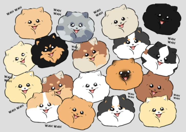 Banner image of I love my Pom design